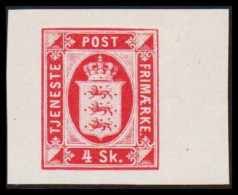 1886. Official Reprint. Official Stamps. 4 Sk. Red. (Michel D 2 ND) - JF532969 - Officials