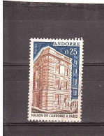 1965 MAISON DE L'ANDORRE A PARIS - Used Stamps