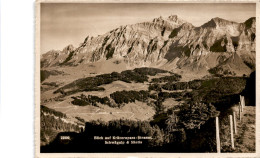 Blick Auf Kräzernpass-Strasse, Schwägalp & Säntis (22909) * 5. 5. 1947 - Other & Unclassified