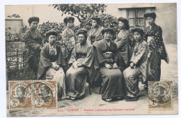 Group Of Japanese Prostitutes In Indochina . Prostituées Japonaises - Asia