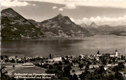 Beckenried Am Vierwaldstättersee Mit Gersauerstock Und Mythen (12822) - Beckenried