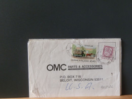 96/512C  CP FINLANDE  1989  QUIK BUY 1 EURO - Briefe U. Dokumente
