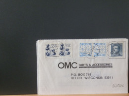 96/526C CP SUEDE  1988  QUIK BUY 1 EURO - Briefe U. Dokumente