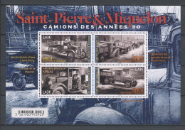 SPM Miquelon 2022 N° F1289 ** Neuf MNH Superbe Transports  Camions Anciens Truck Cars - Ongebruikt