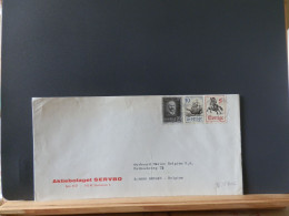 96/540C LETTRE NORGE  POUR LA BELG. - Storia Postale