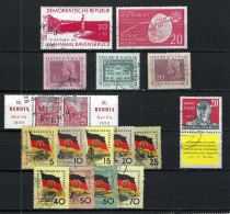 ALLEMAGNE RDA Ca.1959: Lot D' Obl. CAD - Gebraucht