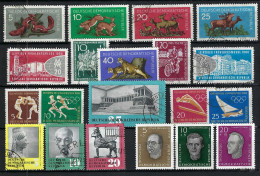 ALLEMAGNE RDA Ca.1959-60: Lot D' Obl. CAD Et Neufs* - Gebraucht