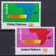 UNO NEW YORK 1973 Mi-Nr. 260/61 ** MNH - Unused Stamps