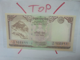 NEPAL 10 RUPEES 2008 Neuf (B.29) - Népal