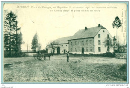 Recogne ' Place ' Superbe - Voyagé Vers Hollande 1909 - Libramont-Chevigny