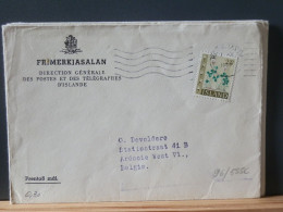 96/555C CP  ISLANDE   1964 POUR LA BELG. - Cartas & Documentos