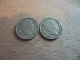 2x Pièces De  20 Francs 1949 Algérie - Verzamelingen & Kavels