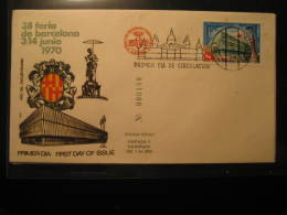 1970 (Edifil 1975) Feria De Barcelona Fair SPD FDC Spain - FDC