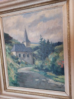 Georges DEMUYLDER, Huile " Petite Chapelle " - Huiles