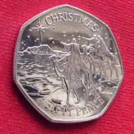 Gibraltar 50 Pence 2022 Christmas Gibilterra UNC ºº - Gibilterra