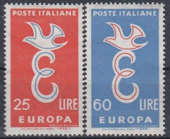 ITALY 1016-1017,unused - 1958