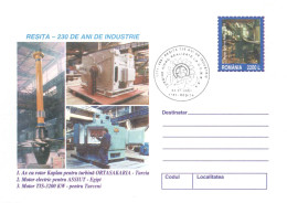 425  Électricité, Turbine Kaplan: PAP De La Roumanie, 2001 -  Turbines For Hydroelectric Power Stations - Usines & Industries