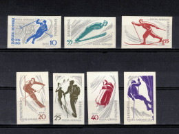 ROUMANIE    Timbres  Neufs **   De 1961   ( Ref 974)  - Sport Série Non Dentelée - Unused Stamps