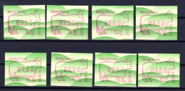 Atm  Frama Vending Vignettes Distributeur China  Hong Kong Hongkong Ochse Ox  1997 Mint Mnh Postfrisch   Scans - Brits Indische Oceaanterritorium
