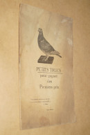 Colombophile,Pigeon,RARE 1933,Petits Trucs Pour Gagner Des 1er. Prix,16 Pages,25 Cm./15,5 Cm.. - Non Classés