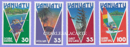 VANUATU  1985  TOURISM   S.G. 425-428   U.M. - Vanuatu (1980-...)