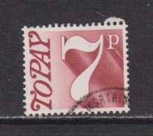 GREAT BRITAIN - 1970 Postage Due 7p Used As Scan - Portomarken