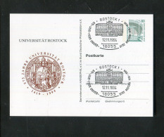 "BUNDESREPUBLIK DEUTSCHLAND" 1994, Privatpostkarte "575 Jahre Universitaet Rostock", SSt. (11751) - Privé Postkaarten - Gebruikt