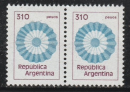 ARGENTINE 1586  // YVERT 1192X2 (SE TENANT) // 1979-80 - Nuovi