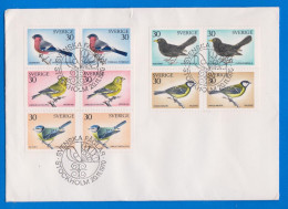 1970 Cover Enveloppes Enveloppe Sweden Sverige Suéde Birds Bird Oiseau Oiseaux - Briefe U. Dokumente