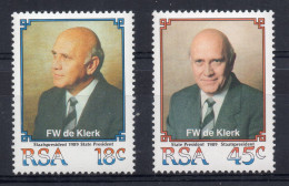 South Africa - 1989 - Inauguration President F W De Klerk - MNH - Ungebraucht