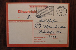 Deutlich Schreiben Feldpost 1945 FDP Reich Allemagne Cover WK2 Besetzung - Brieven En Documenten