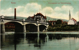 CPA AK Wetter -Overwegbrucke Mit Ruhrschlosschen GERMANY (857992) - Wetter