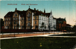 CPA AK Saarlouis Klinik U Gymnasium GERMANY (939679) - Kreis Saarlouis