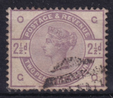 GREAT BRITAIN 1883-84 - Canceled - Sc# 101 - Used Stamps