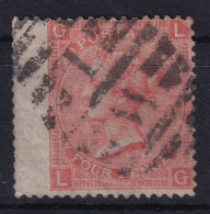 GREAT BRITAIN 1865 - Canceled - Sc# 43 - Plate 12 - Used Stamps