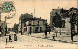 CPA AK GENTILLY La Poste Rue De La Mairie (869467) - Gentilly