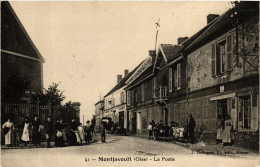 CPA AK MONTJAVOULT - La Poste (259744) - Montjavoult