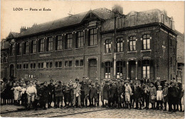 CPA AK LOOS - Poste Et École (193264) - Loos Les Lille