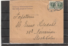 Denmark COVER 1912 - Covers & Documents