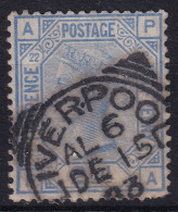 GREAT BRITAIN 1881 - Canceled - Sc# 82 - Plate 22 - Oblitérés