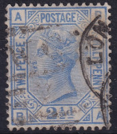 GREAT BRITAIN 1881 - Canceled - Sc# 82 - Plate 22 - Used Stamps