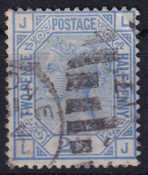 GREAT BRITAIN 1881 - Canceled - Sc# 82 - Plate 22 - Oblitérés