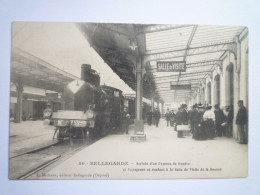 L 3  BELLEGARDE  (Ain)  :  Arrivée Du TRAIN EXPRESS  De Genève   XXX - Bellegarde-sur-Valserine