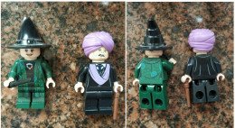 Lego Minifigure HARRY POTTER Series - Professor Quirinus & Professor Mcgonagall - Poppetjes