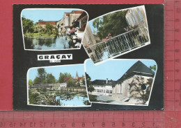 CPM  18  GRAÇAY : 4 Vues - Graçay