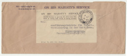 Great Britain OHMS Official Letter Cover Posted 1943? Field Post Office 432 To Wilhelmshaven B230510 - Oficiales