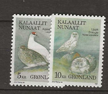 1987 MNH Greenland, Mi 176-77 Postfris** - Unused Stamps