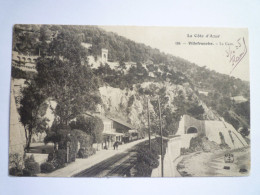 L 18  VILLEFRANCHE  (06)  :  La GARE   1905   XXX - Villefranche-sur-Mer