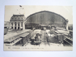 L 21  BORDEAUX  :  Le HALL De La GARE Du MIDI  1917   XXX - Bordeaux