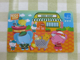 Les Elephants Kid Ship Membership Card, Elephants,cat, Rabbit - Unclassified